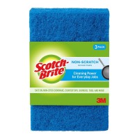 3-Pack Scotch-Brite Non-Scratch Scouring Pad